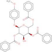 4-Methoxyphenyl 2,4,6-tri-O-benzoyl-a-D-mannopyranoside