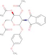 4-Methoxyphenyl 3,4,6-tri-O-acetyl-2-deoxy-2-phthalimido-b-D-glucopyranoside