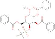 Methyl 2,3,6-tri-O-benzoyl-4-O-trifluoromethanesulfonyl-a-D-galactopyranoside