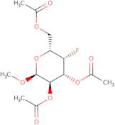 Methyl 2,3,6-tri-O-acetyl-4-deoxy-4-fluoro-a-D-galactopyranoside