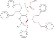 Methyl 5-acetamido-4,7,8,9-tetra-O-benzyl-2-chloro-2,3,5-trideoxy-3-phenylthio-D-erytho-b-L-gluco-…