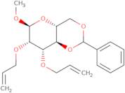 Methyl 2,3-di-O-allyl-4,6-O-benzylidene-a-D-mannopyranoside