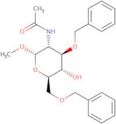 Methyl 2-acetamido-3,6-di-O-benzyl-2-deoxy-a-D-glucopyranoside