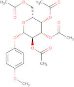 4-Methoxyphenyl 2,3,4,6-tetra-O-acetyl-b-D-galactopyranoside