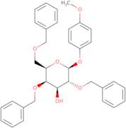 4-Methoxyphenyl 2,4,6-tri-O-benzyl-b-D-galactopyranoside