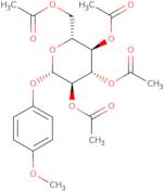 4-Methoxyphenyl 2,3,4,6-tetra-O-acetyl-b-D-glucopyranoside