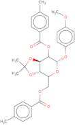 4-Methoxyphenyl 3,4-O-isopropylidene-2,6-di-O-toluoyl-b-D-galactopyranoside