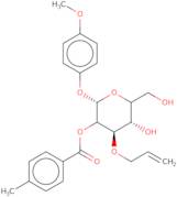 4-Methoxyphenyl 3-O-allyl-2-O-toluoyl-b-D-galactopyranoside