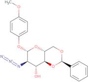 4-Methoxyphenyl 2-azido-4,6-O-benzylidene-2-deoxy-b-D-glucopyranoside