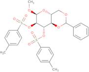 Methyl 4,6-O-benzylidene-2-O-p-toluenesulfonyl-a-D-glucopyranoside