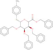 4-Methylphenyl 2,3,4-tri-O-benzyl-b-D-thioglucuronide benzyl ester