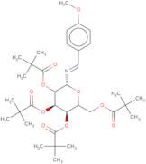 N-(4-Methoxybenzylidene)-2,3,4,6-tetra-O-pivaloyl-D-glucosamine