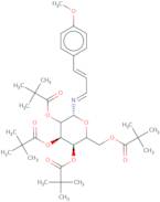 N-[(4'-Methoxyphenyl)-1-propenyl]imino-2,3,4,6-tetra-O-pivaloyl-D-glucopyranoside