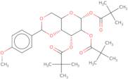 4,6-O-(4-Methoxybenzylidene)-1,2,3-tri-O-pivaloyl-a-D-mannopyranose