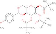 4,6-O-(4-Methoxybenzylidene)-1,2,3-tri-O-pivaloyl-b-D-galactopyranose