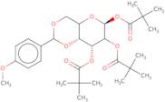 4,6-O-(4-Methoxybenzylidene)-1,2,3-tri-O-pivaloyl-b-D-glucopyranose