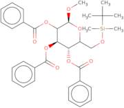 Methyl 2,3,4-tri-O-benzoyl-6-O-tert-butyldimethylsilyl-a-D-galactopyranoside