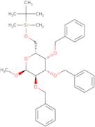 Methyl 2,3,4-tri-O-benzyl-6-O-tert-butyldimethylsilyl-a-D-galactopyranoside