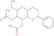 Methyl 2,3-di-O-acetyl-4,6-O-benzylidene-a-D-galactopyranoside