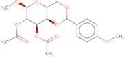 Methyl 2,3-di-O-acetyl-4,6-O-(4-methoxybenzylidene)-a-D-mannopyranoside