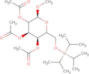 Methyl 2,3,4-tri-O-acetyl-6-O-triisopropylsilyl-a-D-glucopyranoside