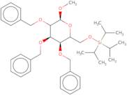 Methyl 2,3,4-tri-O-benzyl-6-O-triisopropylsilyl-a-D-glucopyranoside