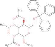 Methyl 2,3,4-tri-O-acetyl-6-O-trityl-a-D-galactopyranoside