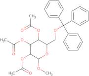 Methyl 2,3,4-tri-O-acetyl-6-O-trityl-a-D-glucopyranoside