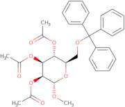 Methyl 2,3,4-tri-O-acetyl-6-O-trityl-a-D-mannopyranoside