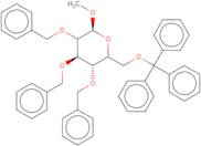 Methyl 2,3,4-tri-O-benzyl-6-O-trityl-a-D-galactopyranoside