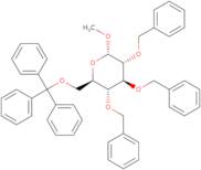 Methyl 2,3,4-tri-O-benzyl-6-O-trityl-a-D-glucopyranoside