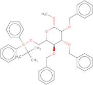 Methyl 2,3,4-tri-O-benzyl-6-O-tert-butyldiphenylsilyl-a-D-galactopyranoside