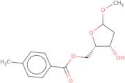 Methyl 2-deoxy-5-O-toluoyl-L-ribofuranoside