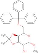 Methyl 3,4-O-isopropylidene-6-O-trityl-a-D-galactopyranoside