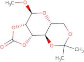 Methyl 2,3-O-carbonyl-4,6-O-isopropylidene-a-D-mannopyranoside