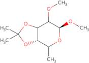 Methyl 6-deoxy-3,4-O-isopropylidene-2-O-methyl-α-D-galactopyranoside