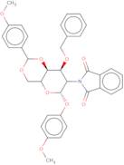 4-Methoxyphenyl 2-deoxy-3-benzyl-4,6-O-(4-methoxybenzylidene)-2-phthalimido-b-D-glucopyranoside