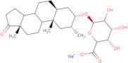 2-a-Methyl-5-a-androstan-3-a-ol-17-one glucuronide