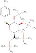 4-Methylphenyl 1-thio-2,3,4,6-tetra-O-(trimethylsilyl)-b-D-glucopyranoside