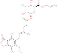 Mycophenolic acid acyl-b-D-glucuronide allyl ester