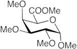 Methyl(methyl 2,3,4-tri-O-methyl-α-D-galactopyranoside)uronate