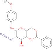 4-Methoxyphenyl 2-azido-4,6-O-benzylidene-2-deoxy-b-D-galactopyranose