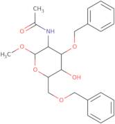 Methyl 2-acetamido-3,6-di-O-benzyl-2-deoxy-b-D-glucopyranoside