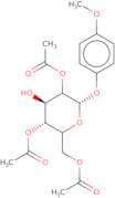 4-Methoxyphenyl 2,4,6-tri-O-acetyl-b-D-galactopyranoside