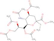 Methyl (methyl 5-acetamido-4,7,8,9-tetra-O-acetyl-3,5-dideoxy-2-thio-D-glycero-D-galacto-2-nonul...