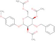 4-Methoxyphenyl 2,4,6-tri-O-acetyl-3-O-benzyl-b-D-glucopyranoside