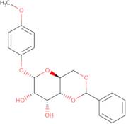 4-Methoxyphenyl 4,6-O-Benzylidene-b-D-galactopyranoside