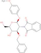 4-Methoxyphenyl 3-O-benzyl-2-deoxy-2-phthalimido-b-D-glucopyranoside