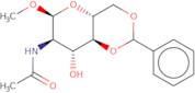 Methyl 2-acetamido-4,6-O-benzylidene-2-deoxy-a-D-glucopyranoside