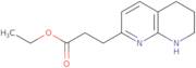 Ethyl 3-(5,6,7,8-tetrahydro-1,8-naphthyridin-2-yl)propanoate